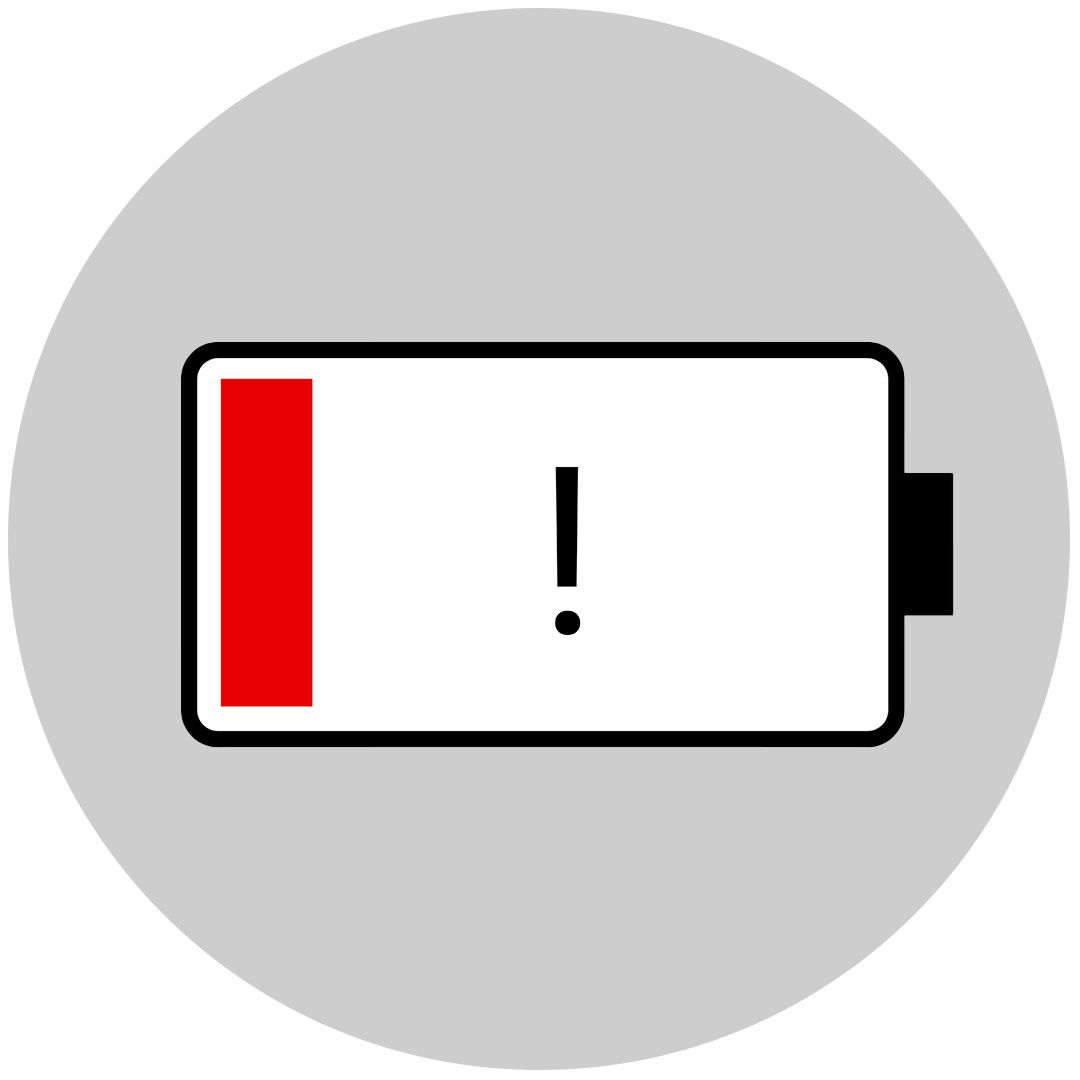 电池电量低警告